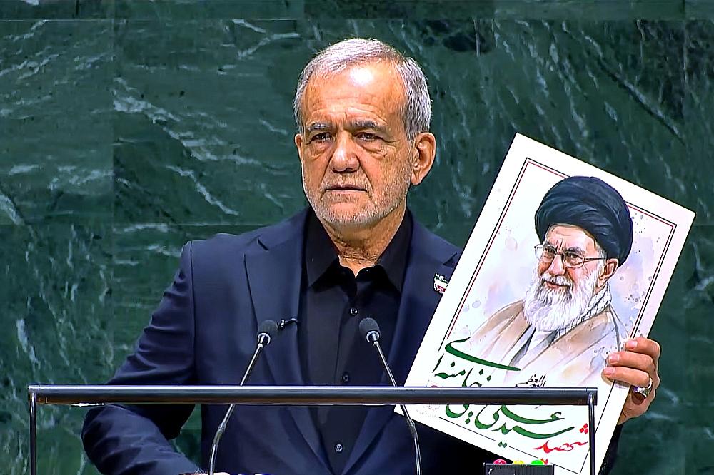 Irans Präsident vor UN: „Wir sind Opfer von Terroristen“
