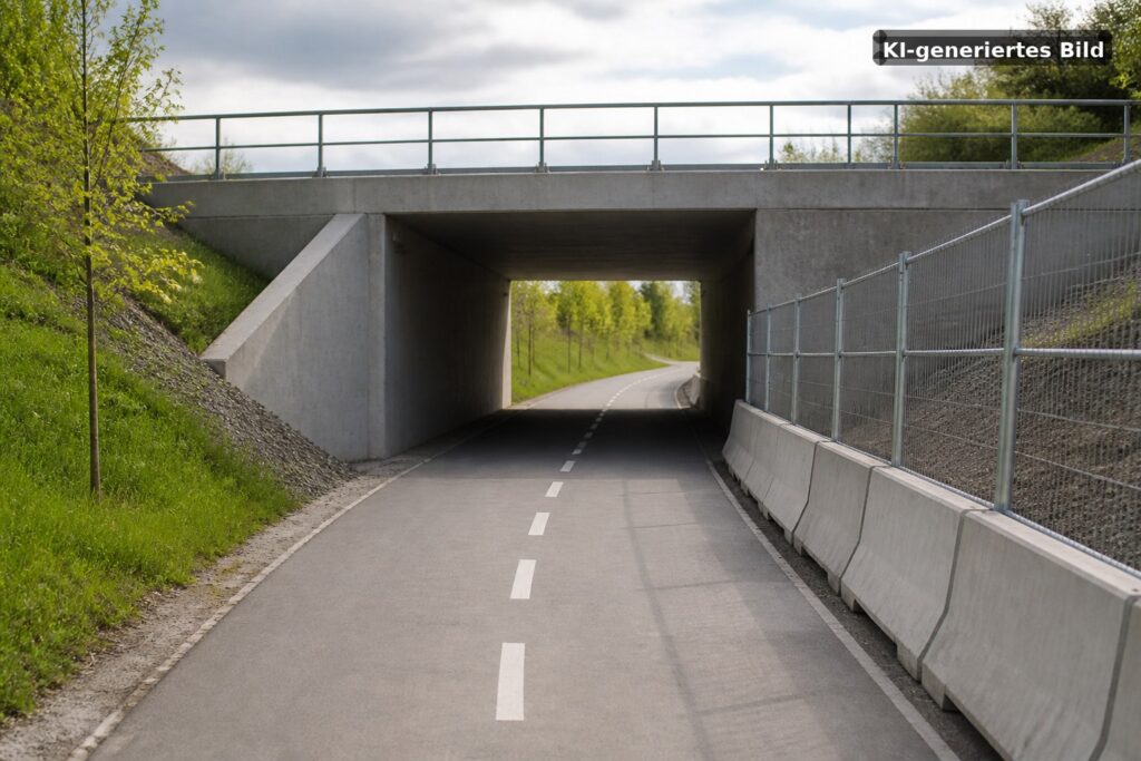 Symbolbild: Neue Querung für Rad- und Fußverkehr bei Illertissen