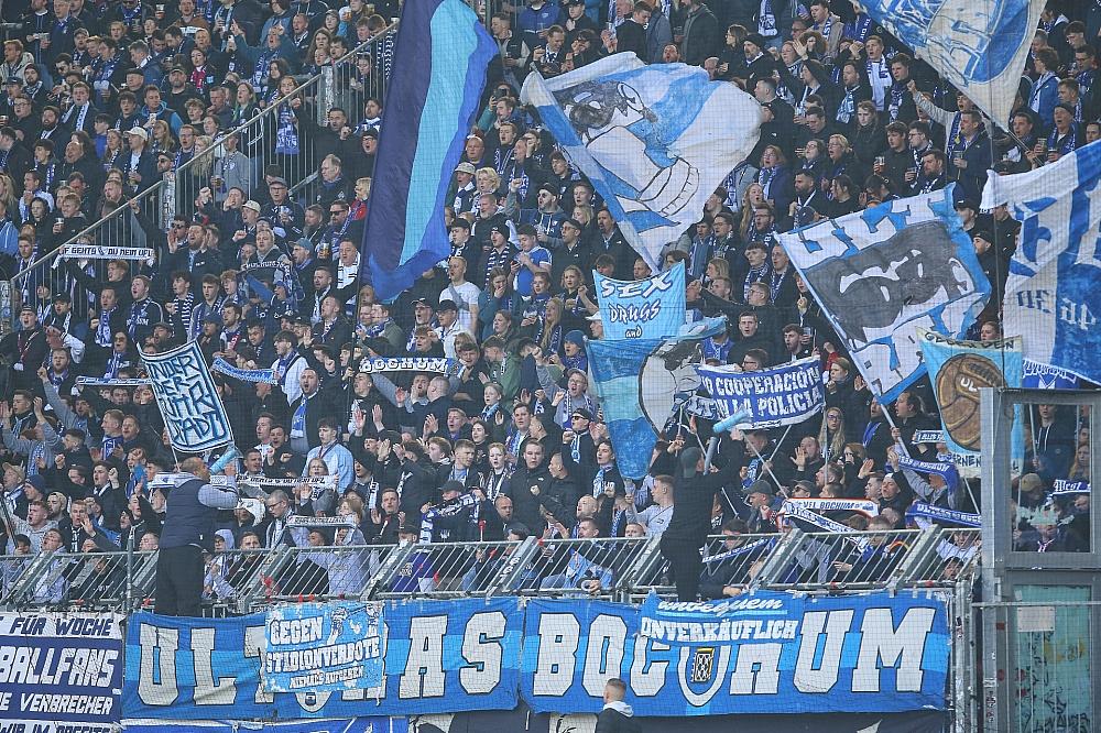 Hüpfverbot für Ostkurve im Bochumer Ruhrstadion