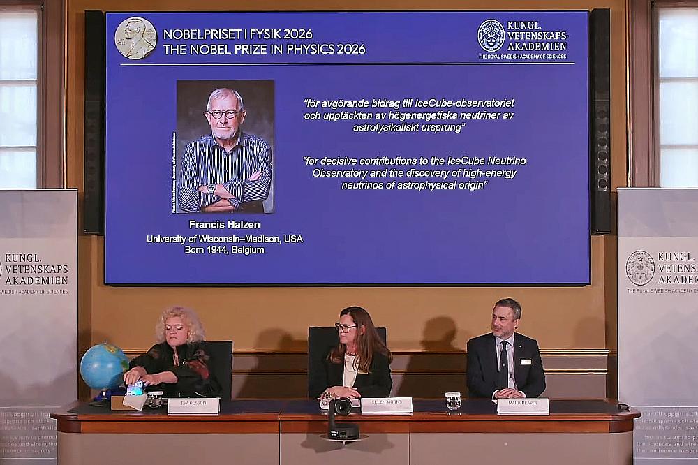 Belgischer Astrophysiker Halzen erhält Physik-Nobelpreis