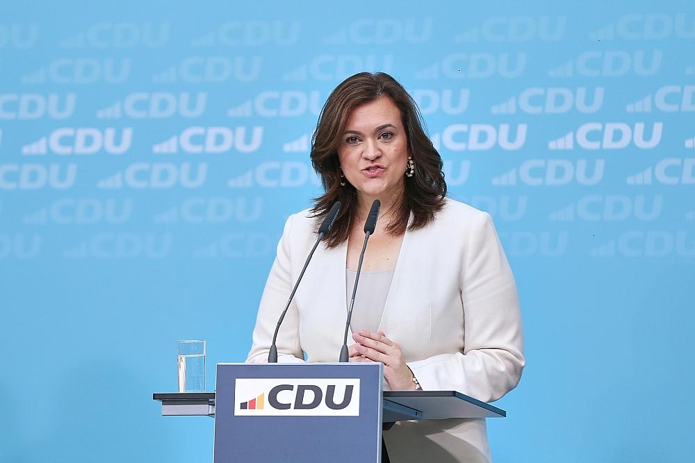 CDU-Generalsekretärin warnt SPD vor Bündnis mit Linkspartei
