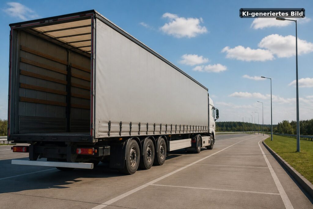 Symbolbild: Kontrolle auf der A7: Viele Lkw mit Mängeln gestoppt