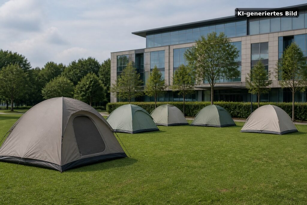 Protestcamp vor Elbit in Ulm löst scharfe Kritik aus Symbolbild: Protestcamp vor Elbit in Ulm löst scharfe Kritik aus
